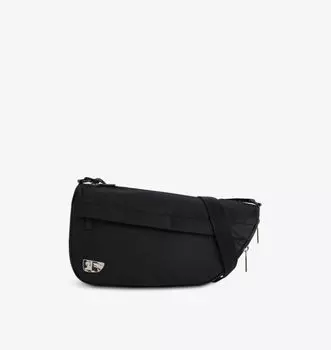 Сумка через плечо Shield из тканой смеси Burberry, черный