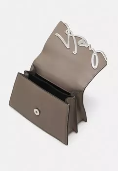Сумка через плечо SIGNATURE CROSSBODY KARL LAGERFELD, серый