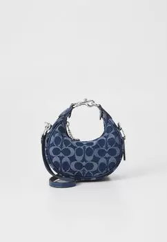 Сумка через плечо SIGNATURE JONIE BAG COACH, темно-синий