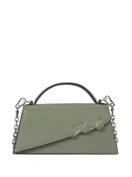 Сумка через плечо Signature KARL LAGERFELD, зеленый