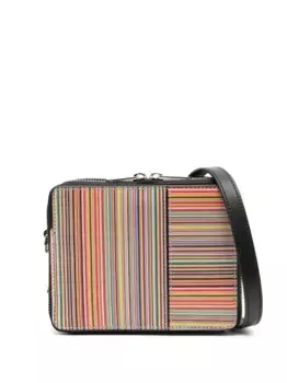 Сумка через плечо Signature Stripe Paul Smith, черный