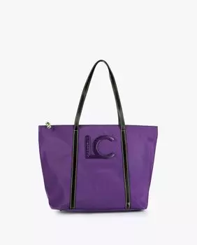 Сумка через плечо сиреневого цвета с короткой ручкой Lola Casademunt, сиреневый