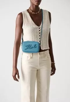 Сумка через плечо SKUARE CAMERA BAG - Across body bag KARL LAGERFELD, мультиколор