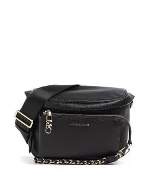 Сумка через плечо Slater из зернистой коровьей кожи Michael Kors, черный