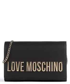 Сумка через плечо Smart Daily из искусственной кожи Love Moschino, черный