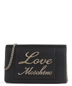 Сумка через плечо Smart Daily из искусственной кожи Love Moschino, черный