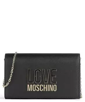 Сумка через плечо Smart Daily из искусственной кожи Love Moschino, черный