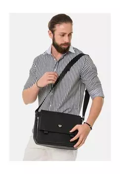 Сумка через плечо со множеством отделений CIPO & BAXX, черный