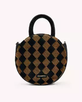 Сумка через плечо со съемной регулируемой ручкой и застежкой-молнией Gioseppo, черный