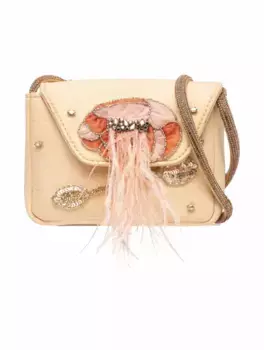 Сумка через плечо со стразами Eirene, жёлтый