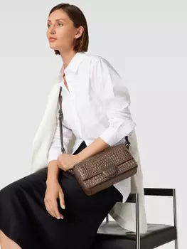 Сумка через плечо со змеиным узором, модель PAM LIEBESKIND BERLIN, зеленый