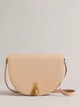 Сумка через плечо Sohho Saddle Ted Baker, натуральный серо-коричневый