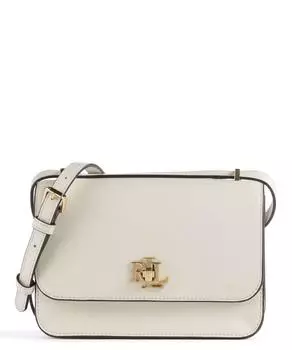 Сумка через плечо Sophee 22 из мелкозернистой яловой кожи. Lauren Ralph Lauren, белый