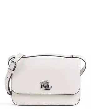Сумка через плечо Sophee 22 из тисненой воловьей кожи. Lauren Ralph Lauren, белый
