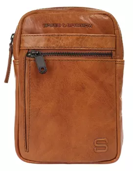 Сумка через плечо SPIKES & SPARROW Crossover Bag, коньячный