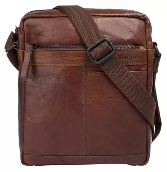 Сумка через плечо SPIKES & SPARROW CROSSOVER, коньячный