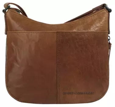 Сумка через плечо Spikes & Sparrow, натуральная кожа, цвет Cognac