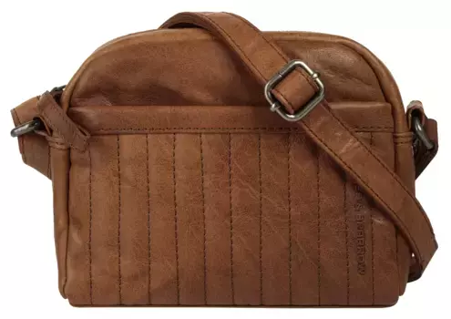 Сумка через плечо Spikes & Sparrow, натуральная кожа, цвет Cognac