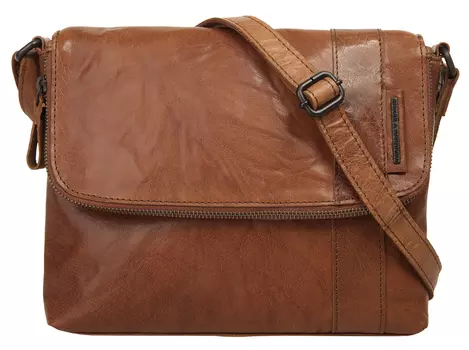 Сумка через плечо SPIKES & SPARROW Umhngetasche, коньячный