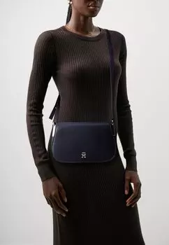 Сумка через плечо Spring Chic Flap Crossover Tommy Hilfiger, цвет space blue