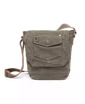 Сумка через плечо Spring Palm Canvas TSD BRAND, зеленый