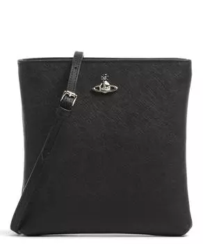 Сумка через плечо Squire из сафьяновой кожи Vivienne Westwood, черный
