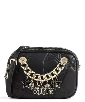 Сумка через плечо Stars Couture из искусственной кожи Versace Jeans Couture, черный