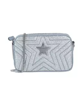 Сумка через плечо Stella Mccartney, серебро