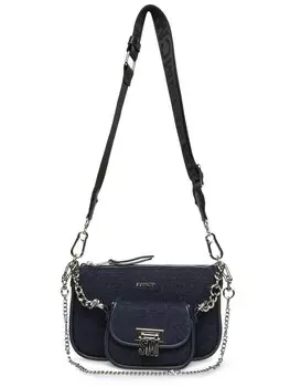 Сумка через плечо STEVE MADDEN, синий деним