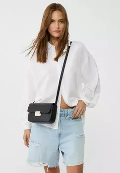 Сумка через плечо Stradivarius, черный