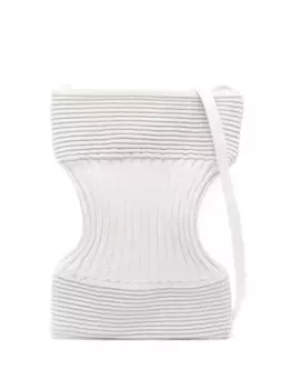 Сумка через плечо Strata в рубчик CFCL, белый