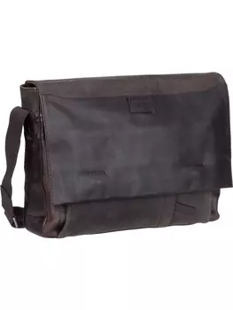 Сумка через плечо Strellson Brick Lane Jeremy Messenger LHF, темно коричневый