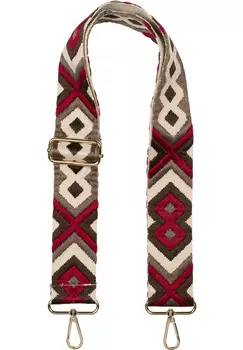 Сумка через плечо styleBREAKER Wechsel Taschengurt, цвет Bordeaux-Braun-Beige