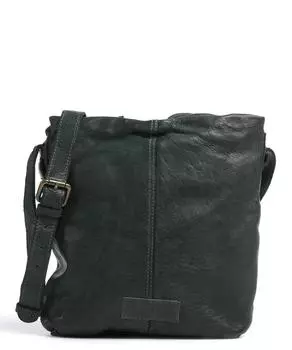 Сумка через плечо Submarine из мелкозернистой яловой кожи. Harold'S, зеленый