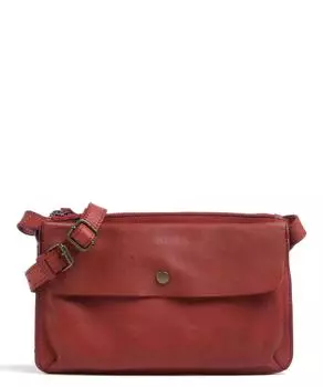 Сумка через плечо Submarine из мягкой яловой кожи. Harold'S, красный