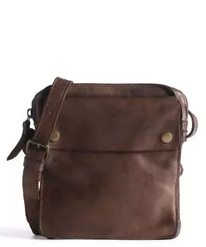 Сумка через плечо Submarine из зерненой яловой кожи Harold'S, коричневый