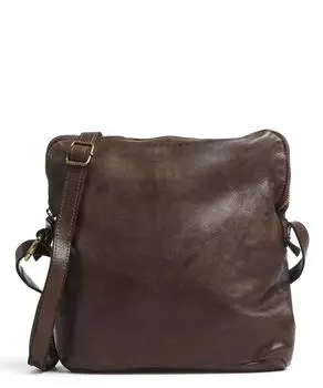 Сумка через плечо Submarine из зерненой яловой кожи Harold'S, коричневый