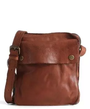 Сумка через плечо Submarine из зерненой яловой кожи Harold'S, коричневый