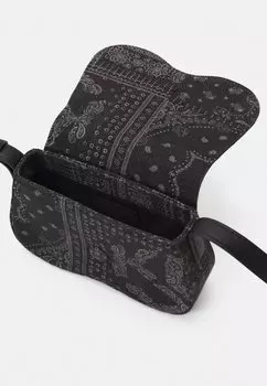 Сумка через плечо Sunglass Mini Bag Karl Lagerfeld, стираный черный