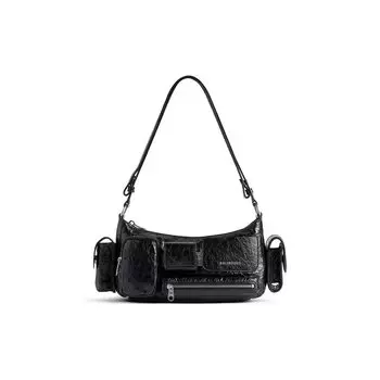 Сумка через плечо Superbusy BALENCIAGA, черный