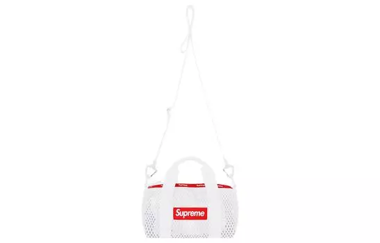 Сумка сетчатая Supreme, белый
