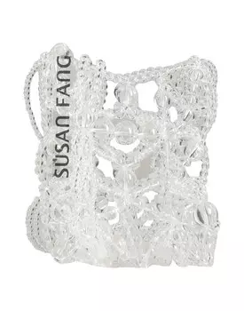 Сумка через плечо Susan Fang, прозрачный