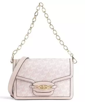 Сумка через плечо Sydnee 25 полиэстер, хлопок Lauren Ralph Lauren, розовый