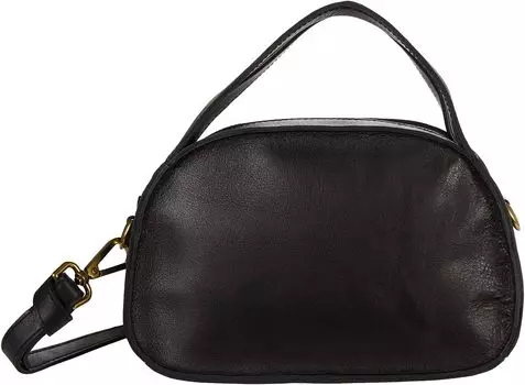 Сумка через плечо Sydney с молнией сверху Madewell, цвет True Black