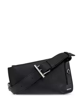 Сумка через плечо T-Bar Alexander McQueen, черный