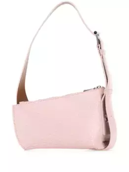 Сумка через плечо T-Bar Sling Alexander McQueen, розовый