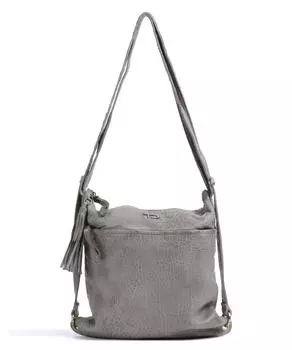 Сумка через плечо Taborstrasse 2 из зернистой яловой кожи Taschendieb Wien, серый