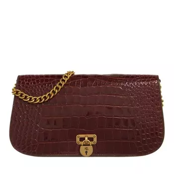 Сумка через плечо tanner среднего темного красного дерева Lauren Ralph Lauren, красный