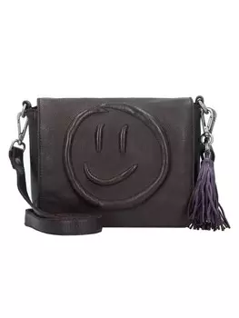 Сумка через плечо TASCHENDIEB Leder 20 cm, цвет schoko