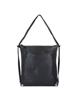 Сумка через плечо TASCHENDIEB Leder 33 cm, черный